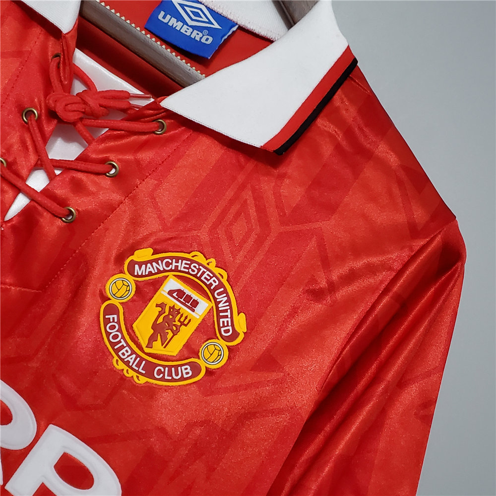 Cantona 7 - MANCHESTER UNITED HOME SHIRT 92/94