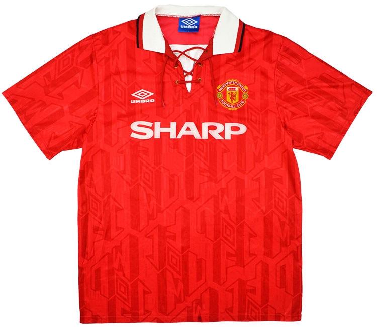 MANCHESTER UNITED HOME SHIRT 92/94