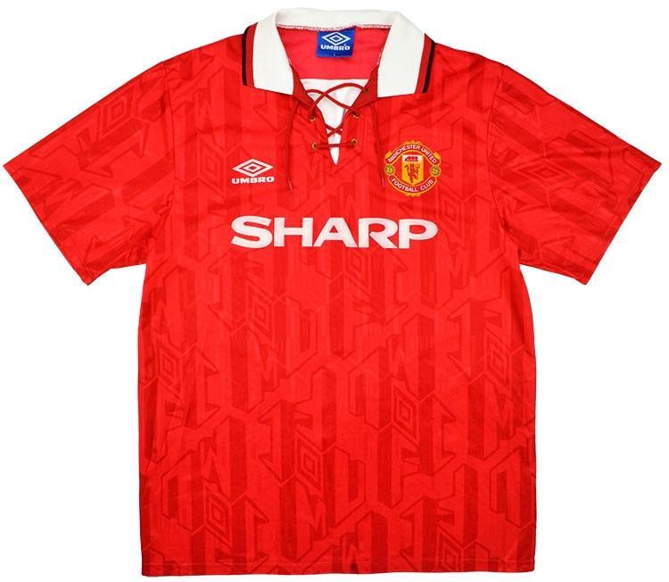 Cantona 7 - MANCHESTER UNITED HOME SHIRT 92/94