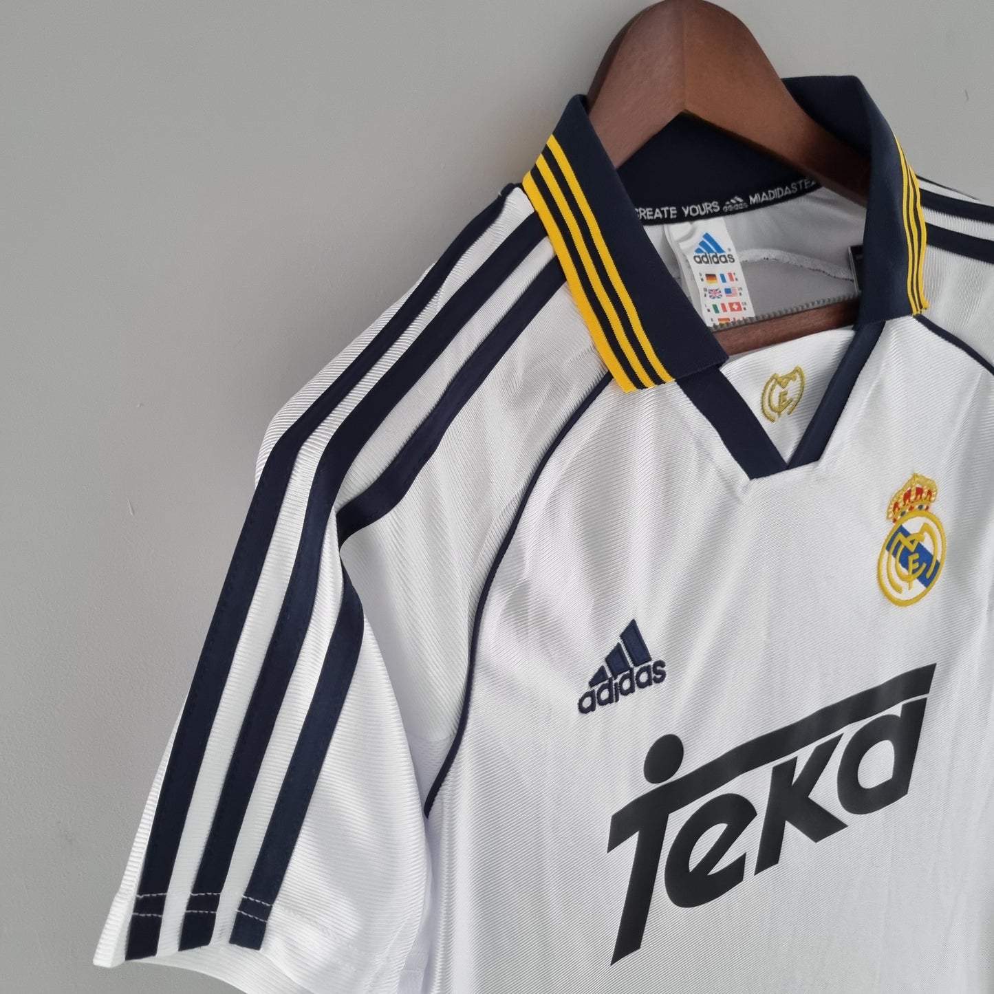Real Madrid 99-00 Retro Home Jersey