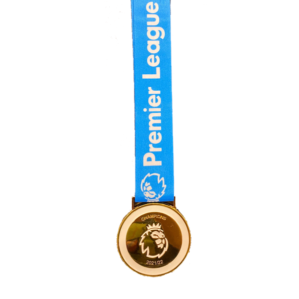MANCHESTER CITY PREMIER LEAGUE CHAMPIONS MEDAL 21/22
