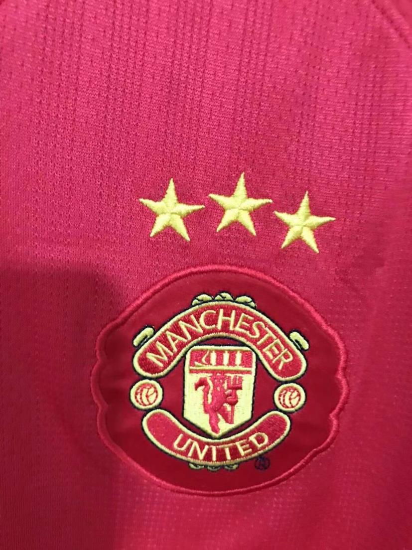 2007-2008 MANCHESTER UNITED KIT - 3 Star Version