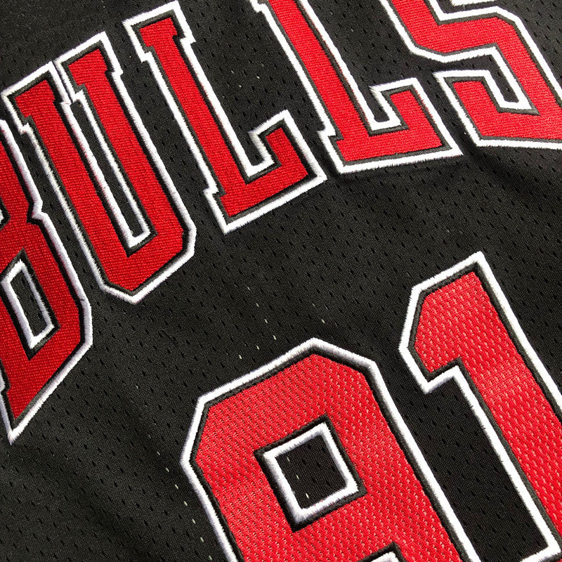 Classics - Authentic Jersey Chicago Bulls 1997-98 Rodman NBA Jersey Black