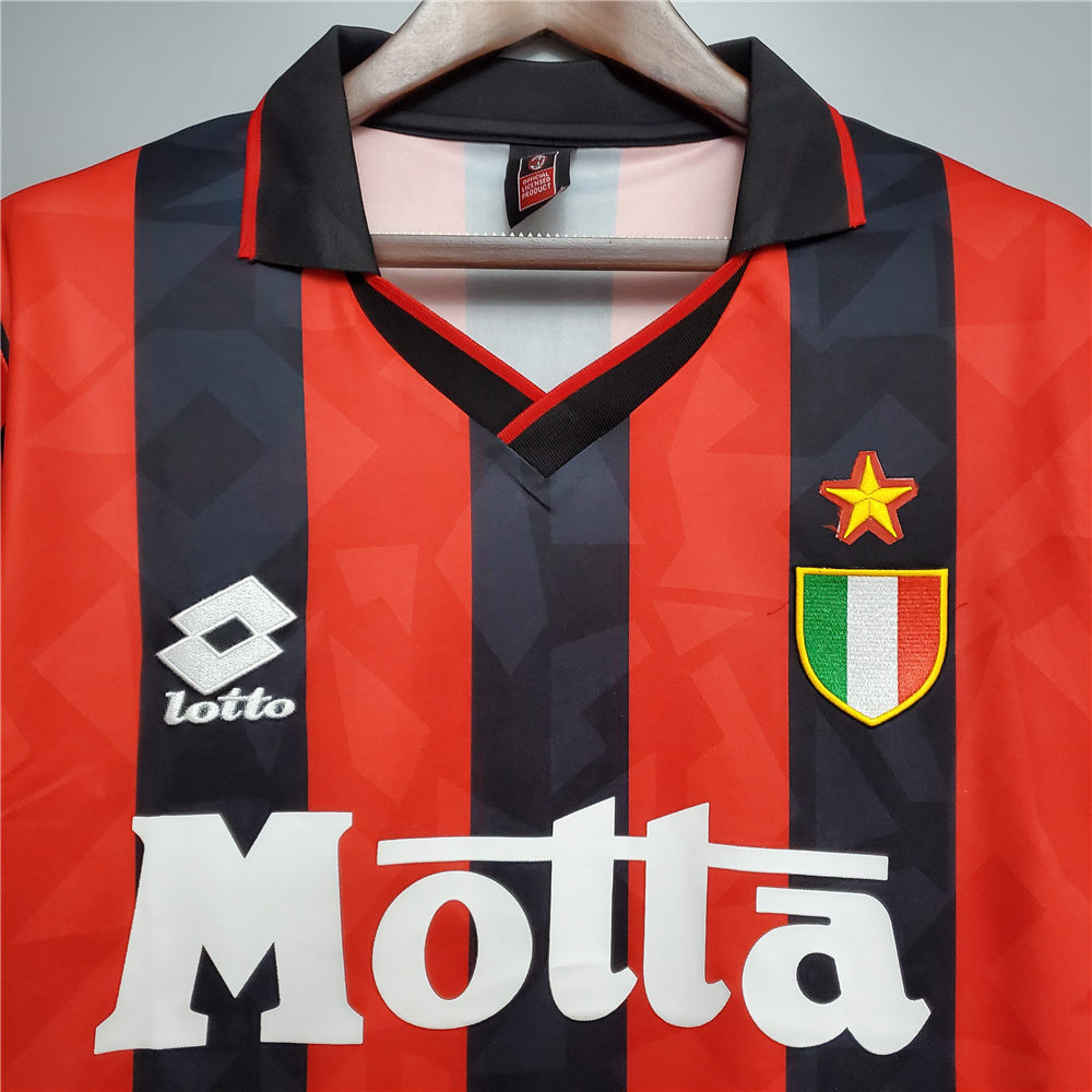 AC MILAN 1993 1994 HOME FOOTBALL SHIRT