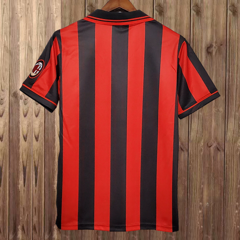AC MILAN 1996/97 HOME FOOTBALL SHIRT