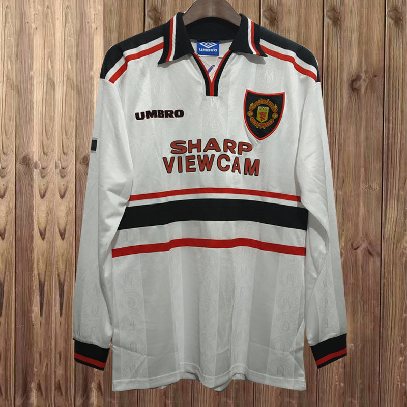 MANCHESTER UNITED AWAY SHIRT 1998-1999 Long Sleeve
