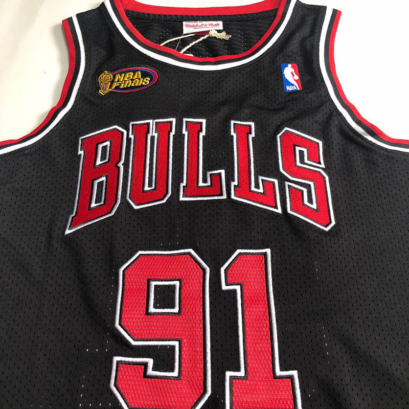Classics - Authentic Jersey Chicago Bulls 1997-98 Rodman NBA Jersey Black
