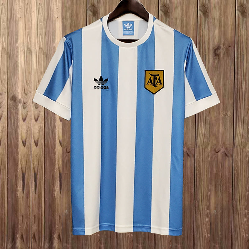 ARGENTINA 1978 HOME FOOTBALL SHIRT
