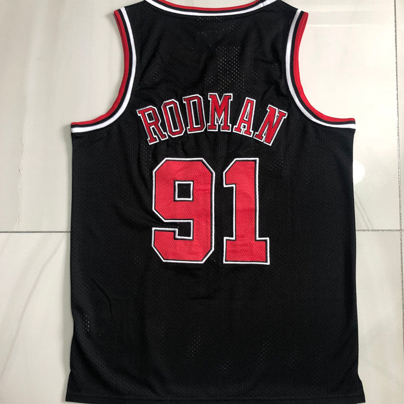 Classics - Authentic Jersey Chicago Bulls 1997-98 Rodman NBA Jersey Black