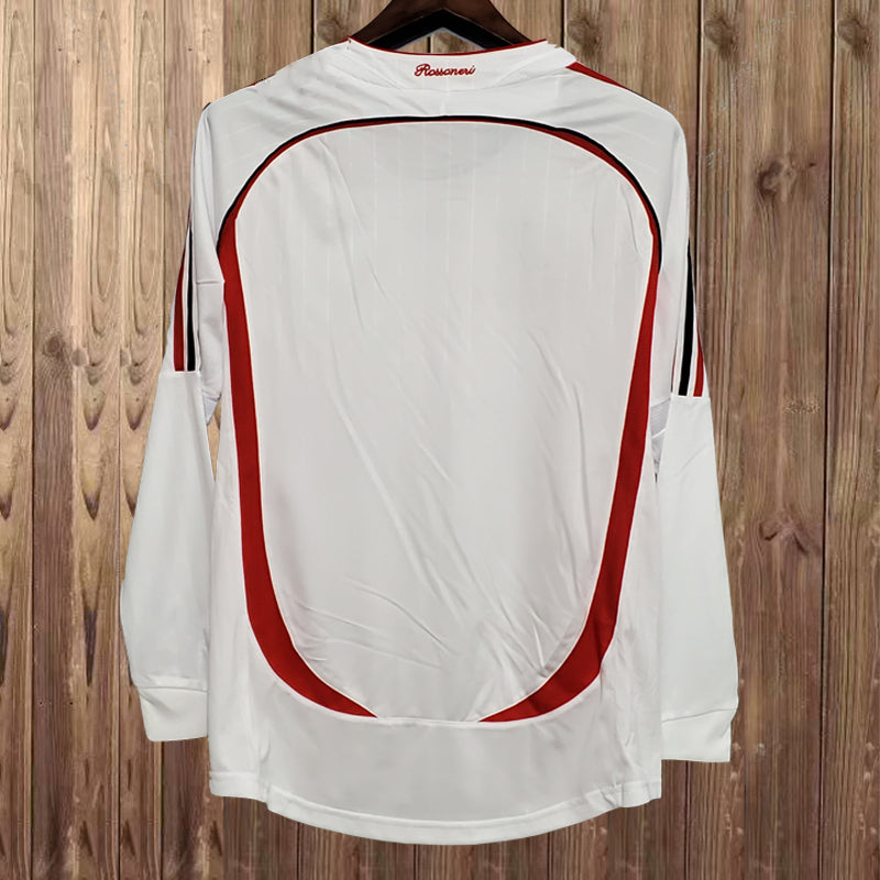 AC MILAN 2006 2007 UCL FINAL LONG SLEEVESFOOTBALL SHIRT