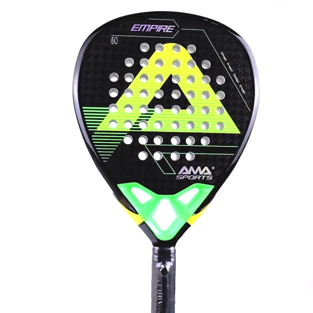 PADEL: PADEL RACKETS:AMA INSPIRE PADEL RACKET (BLUE/BLACK)