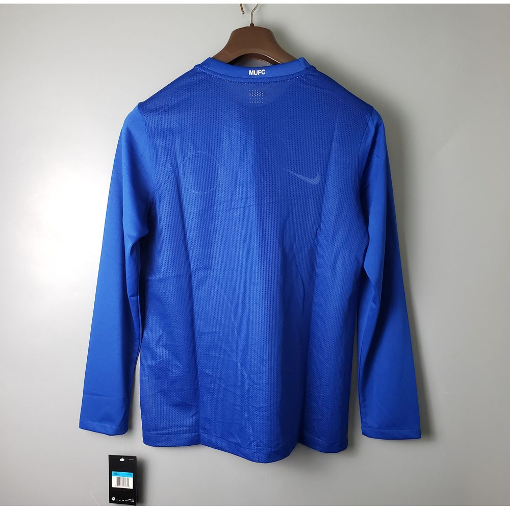 MANCHESTER UNITED 2007 2008 AWAY FOOTBALL SHIRT LONG SLEEVE