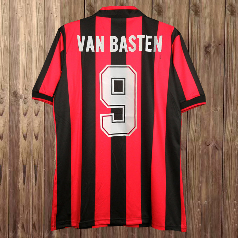 AC MILAN 1991/92 HOME FOOTBALL SHIRT