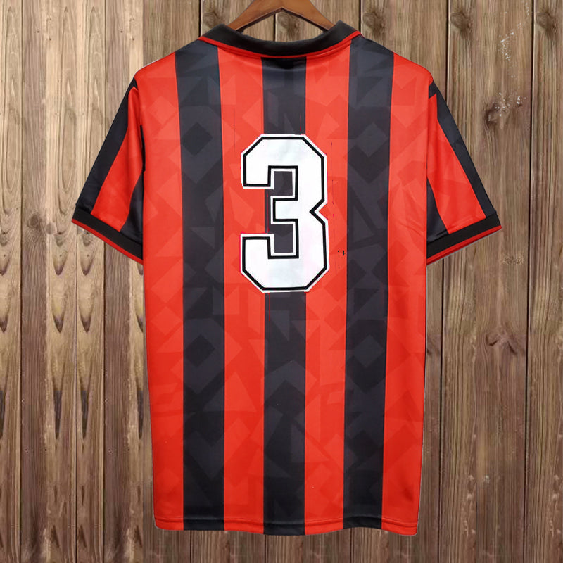 AC MILAN 1992/93 HOME FOOTBALL SHIRT
