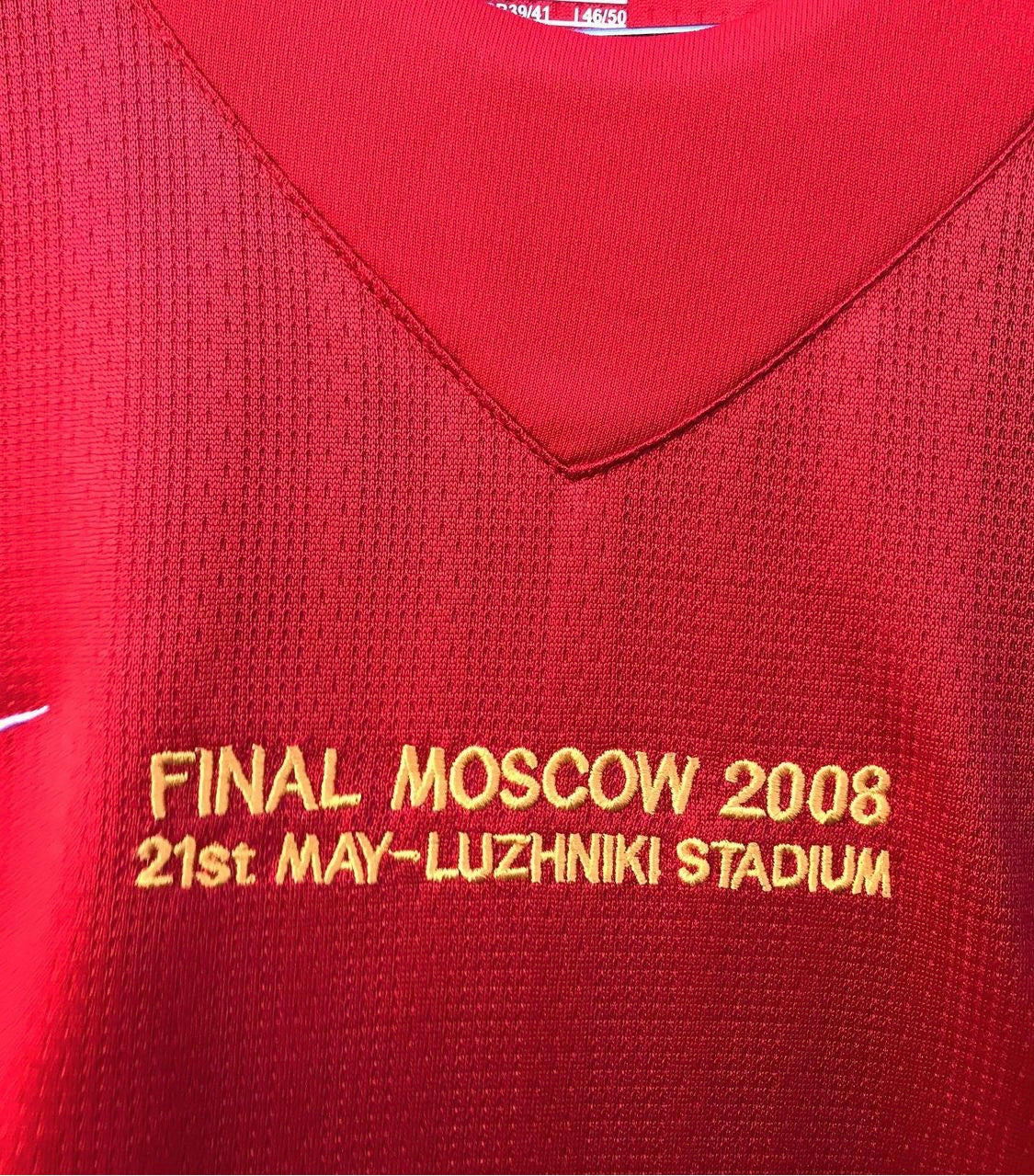 MANCHESTER UNITED HOME SHIRT Long Sleeve 07/09