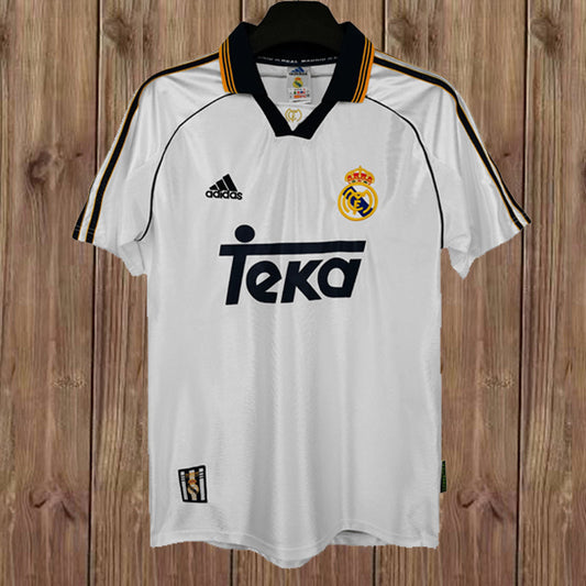 Real Madrid 99-00 Retro Home Jersey