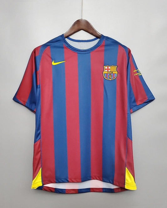 2005-2006 BARCELONA HOME RETRO KIT