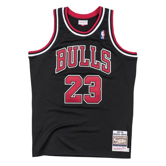 Classics - Black Authentic Jersey Chicago Bulls 1997-98 Michael Jordan NBA Jersey
