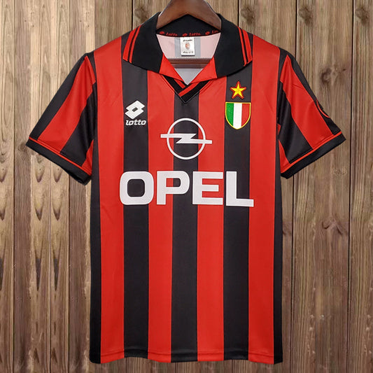 AC MILAN 1996/97 HOME FOOTBALL SHIRT