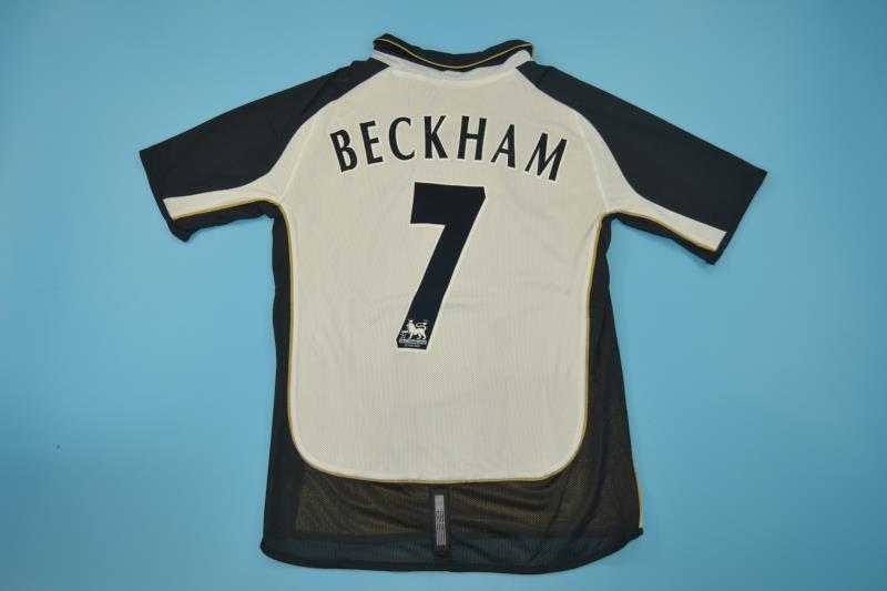 MANCHESTER UNITED 2000 REVERSIBLE AWAY FOOTBALL SHIRT