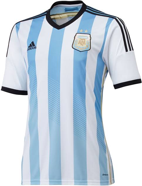 ARGENTINA 2014 HOME FOOTBALL SHIRT