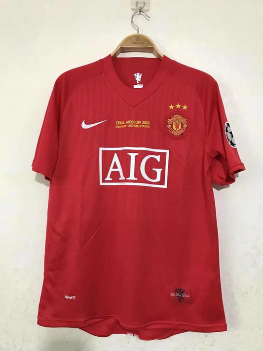 2007-2008 MANCHESTER UNITED KIT - 3 Star Version
