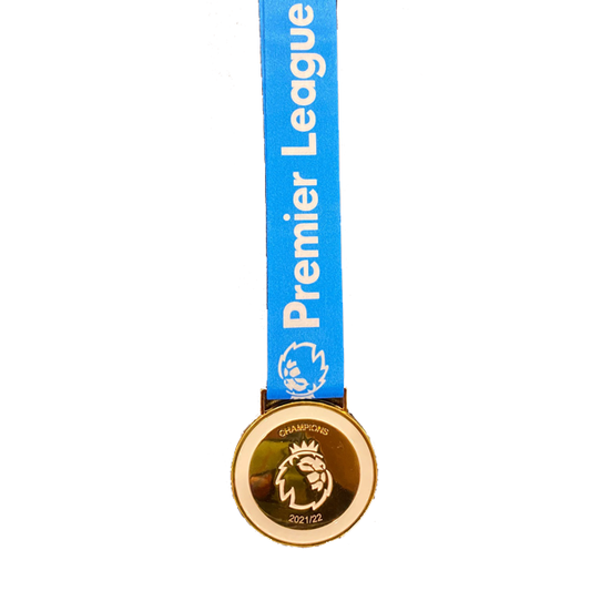 MANCHESTER CITY PREMIER LEAGUE CHAMPIONS MEDAL 21/22
