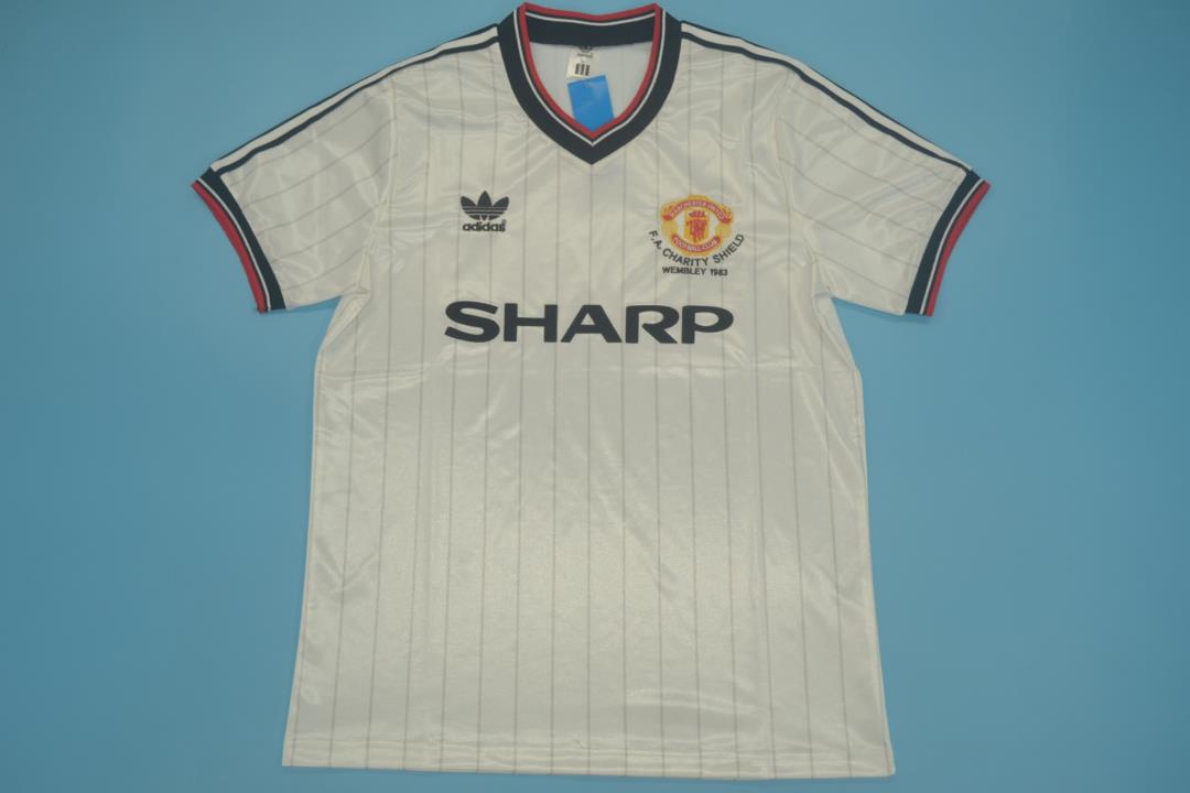 MANCHESTER UNITED 83 AWAY FOOTBALL SHIRT