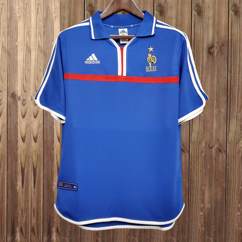 2000 FRANCE NATIONAL TEAM HOME RETRO KIT