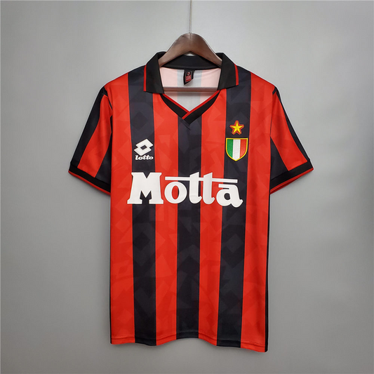 AC MILAN 1993 1994 HOME FOOTBALL SHIRT
