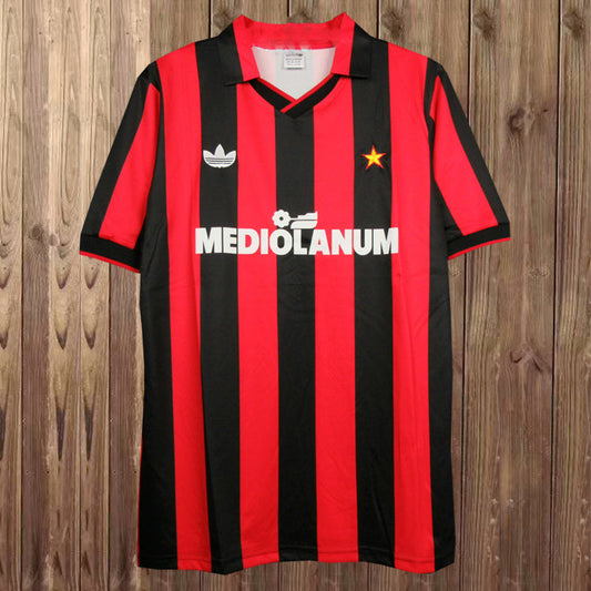 AC MILAN 1991/92 HOME FOOTBALL SHIRT