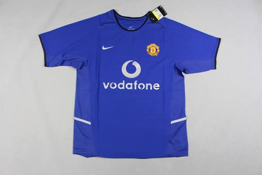 In Stock - 2002/04 Manchester United Cup Third Authentic Shirt - Medium - V. Nistelrooy 10