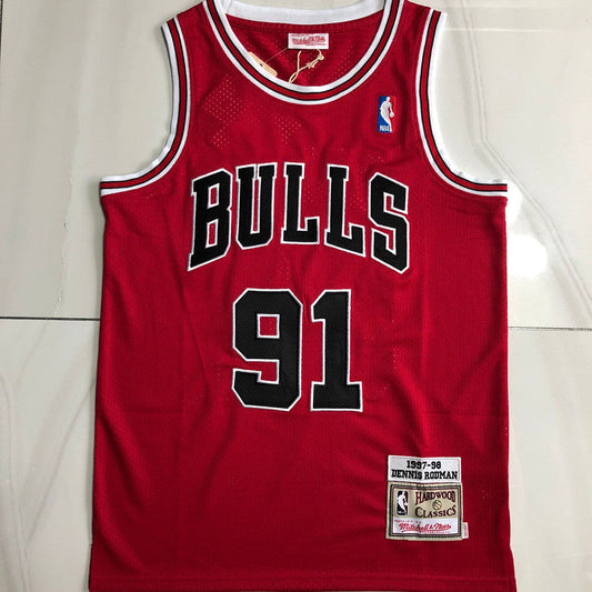 Classics - Authentic Jersey Chicago Bulls 1997-98 Rodman NBA Jersey