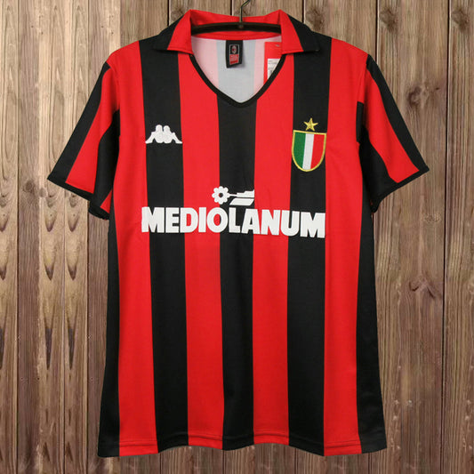 AC MILAN 1988/89 HOME FOOTBALL SHIRT