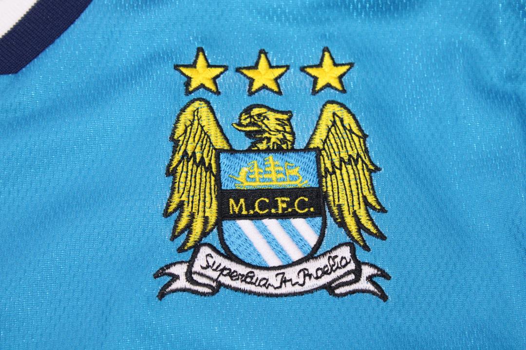 MANCHESTER CITY 1998-99 HOME FOOTBALL SHIRT