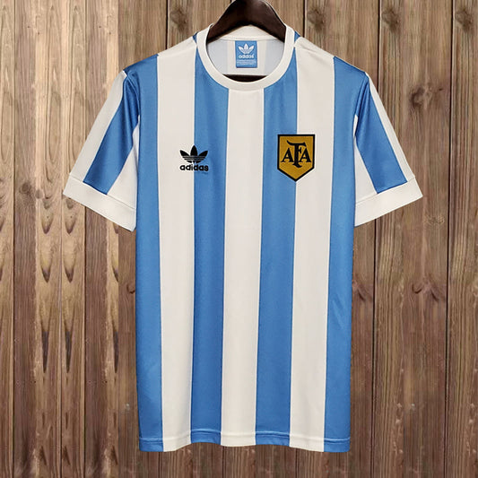 ARGENTINA 1978 HOME FOOTBALL SHIRT