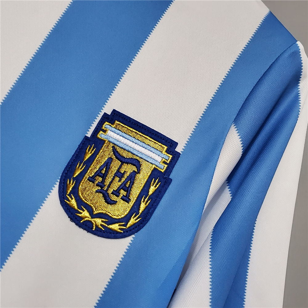 ARGENTINA 1986 HOME FOOTBALL SHIRT