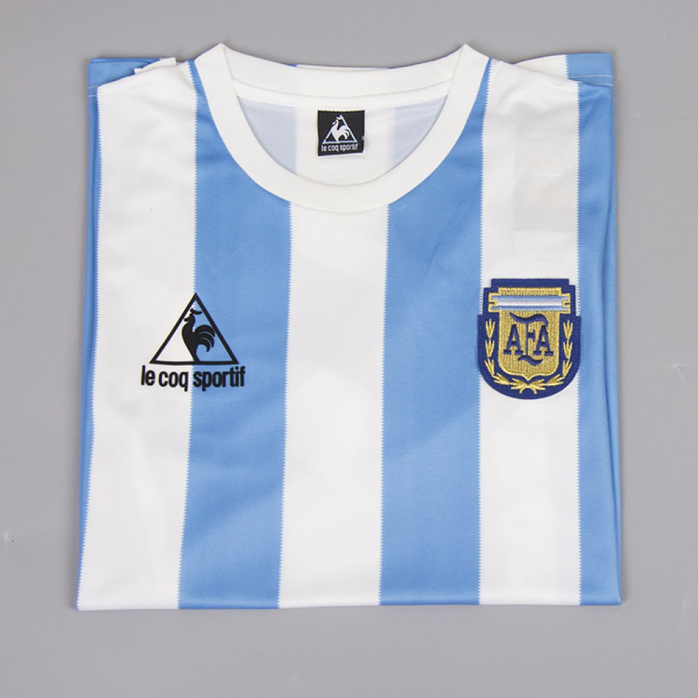 ARGENTINA 1986 HOME FOOTBALL SHIRT
